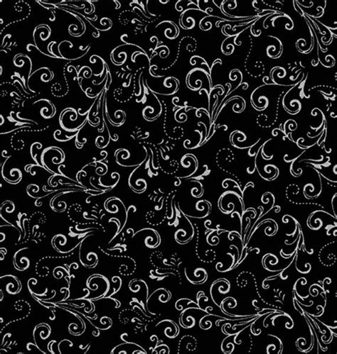 kanvas metallic mixers fabric|Metallic Silver Flowers on Black: Metallic Mixers by Greta Lynn for .